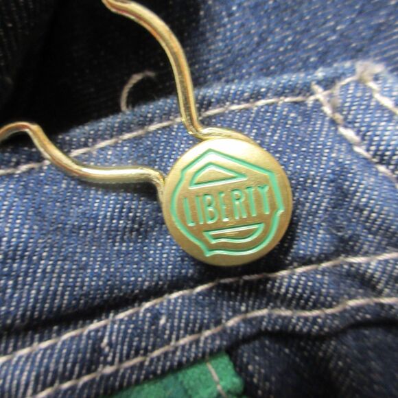 LIBERTY Flex Bib Jean Overalls Sz 46x30 Relaxed Fit 17006 Blue Stretch Denim NWT - Picture 9 of 14